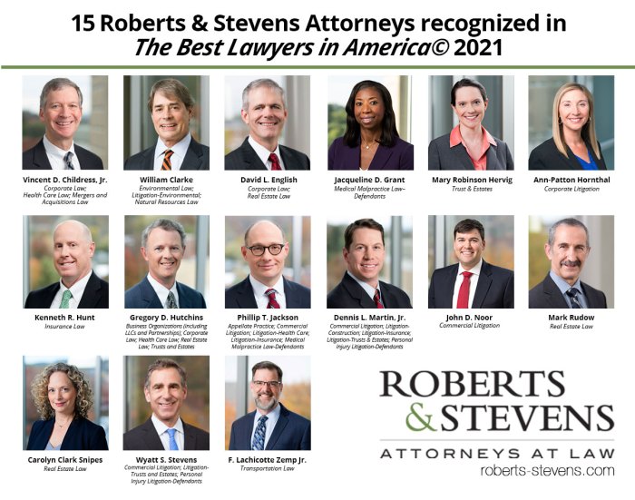 Lawyers attorneys recognized fifteen