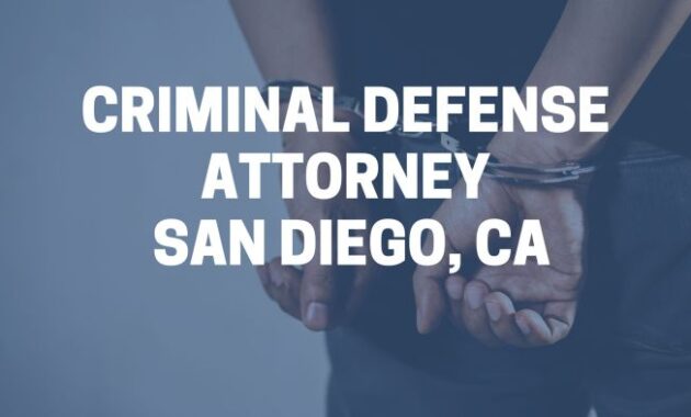 Attorney criminal choosing checklist defense ron blum diego san