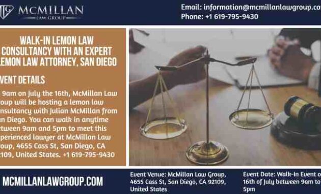 Lemon lawyer