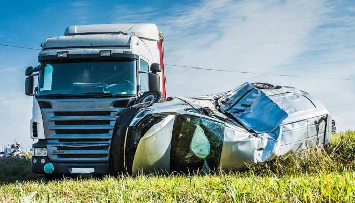 Accident lawyer truck support