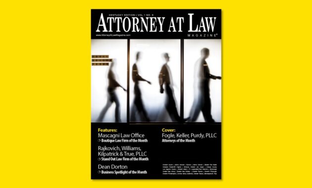 Magazine attorney